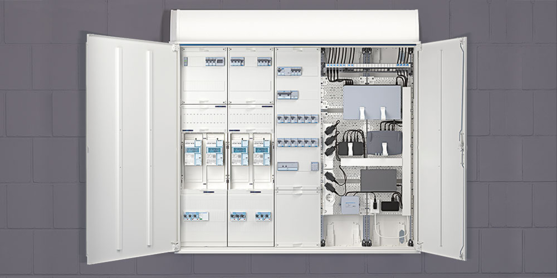 Technikzentrale bei Elektrotechnik Friedrich-Schreier GmbH in Pleystein