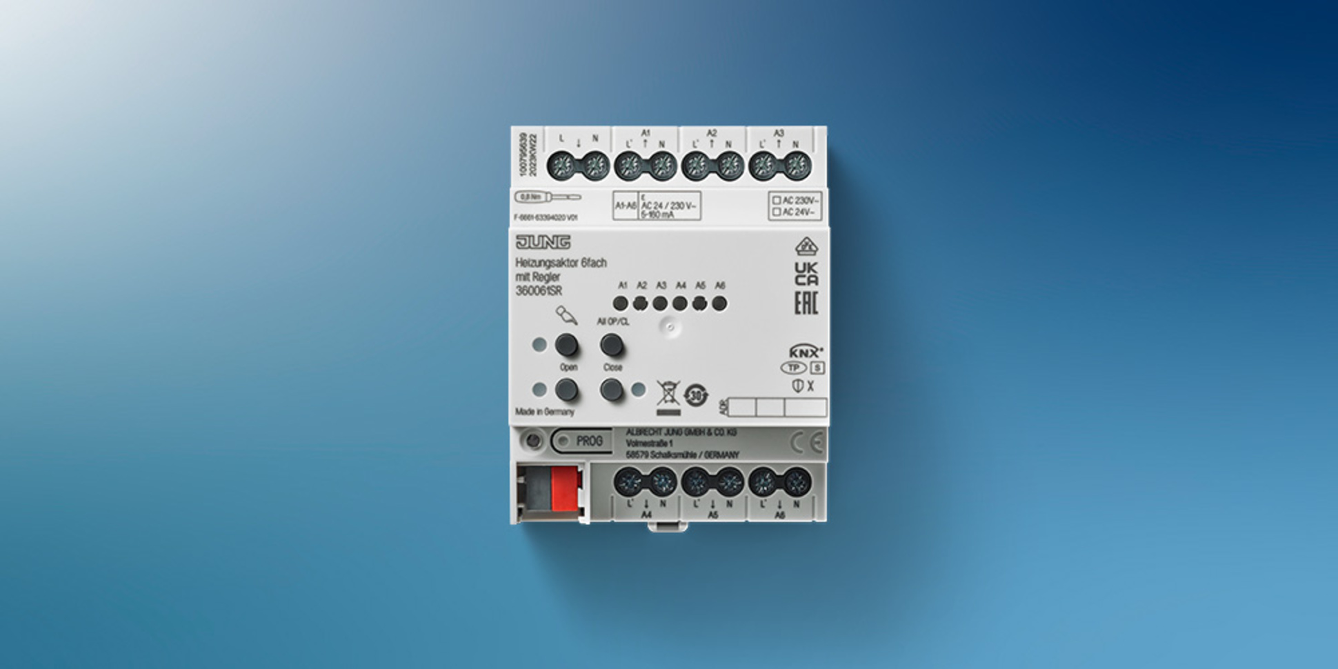 KNX Heizungsaktor 6-fach bei Elektrotechnik Friedrich-Schreier GmbH in Pleystein